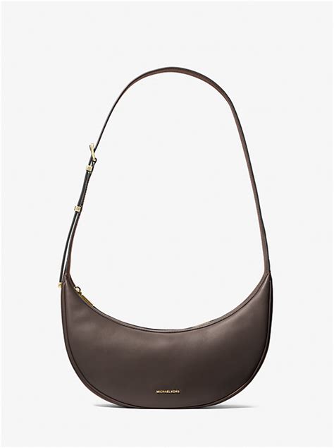 michael kors av 1305|Avra Medium Leather Crossbody Bag .